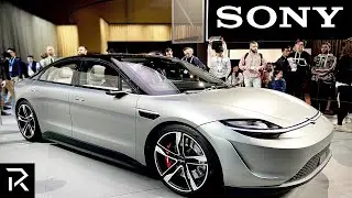 Sony Officially Reveals Car To Beat Tesla