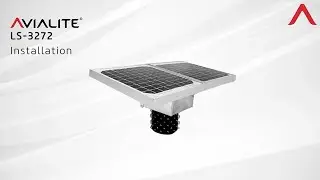 Aviation Obstruction Light | LS-3272-12 Installation