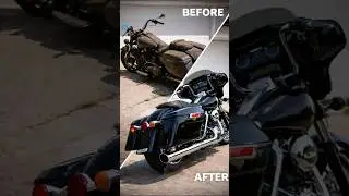 The King has returned! 👑🦅 From rusty barn find to a Show-Winning Custom Bagger. #BaggerLife