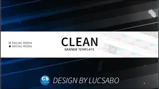 CLEAN BANNER TEMPLATE + Free Download!