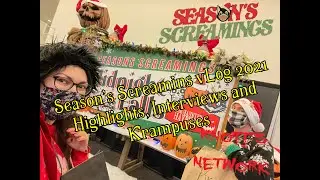 Season's Screaming's 2021 Pasadena Convention Center vLog, Highlights, Interviews and Krampuses!