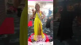 North Carolina loves Miss America's Teen, Hanley House!  #missamericasteen #glambot #homecoming