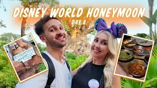 МЕДОВЫЙ МЕСЯЦ В ДИСНЕЙ УОРЛДЕ 💍✨ День 8 | Последняя поездка на динозавре 🦕 Ужин в отеле Animal Ki...