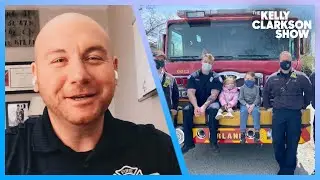 Illinois Firefighters Bring Joy To Sick Kids Through Surprise Calls From The Rock, Parades & More