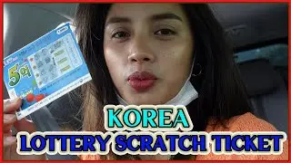 LOTTERY SCRATCH TICKET in KOREA | Filipina-Korean Couple