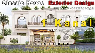 Classic house design | 3d walkthrough | Visualization