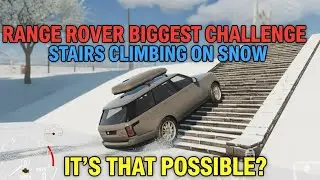 RANGE ROVER STAIRS CLIMBING ON SNOW | CPM2 CINEMATIC GAMEPLAY 4K