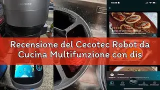 Recensione del Cecotec Robot da Cucina Multifunzione con dispenser alimentare Mambo CooKing Unique.