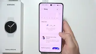 SAMSUNG Galaxy Watch 8: How to Set Up Sleep Tracker