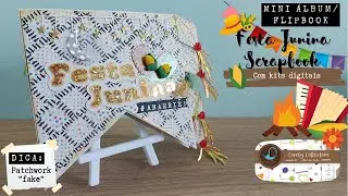MINI ÁLBUM| Festas Juninas Scrapbook