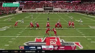 Auburn vs. Temple, 2028 Gator Bowl