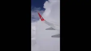 Flying with Turkish Airlines &ndash; Window Seat View Above the Clouds
