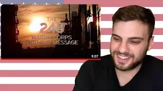 US MARINES Birthday Message 2023 reaction!! HAPPY BIRTHDAY USMC! SEMPER FIDELIS!!