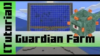 Guardian Farm (15000 Items/h) [Tutorial] Minecraft 1.10