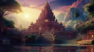 1-Hour Indian Temple Ambience | Peaceful Meditation & Soothing Sounds