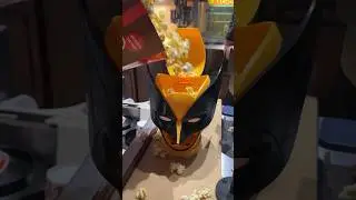 Buying the rare Wolverine popcorn bucket 🤯 #popcorn #wolverine #movie