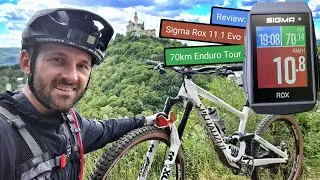 70km & 1500hm Enduro Tour aber die Trails 😬 | SIGMA Rox 11.1 Evo Fahrradcomputer