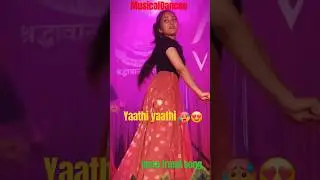 insta trending 💃 girl dance for Yathi yathi song 😍. MusicalDancee #musicaldancee #yathiyathi #tamil