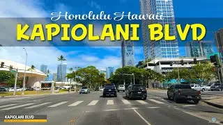 KAPIOLANI BLVD 🌈 Honolulu, Oahu, Hawaii ⛱️ May 2025 🌴 Hawaii John