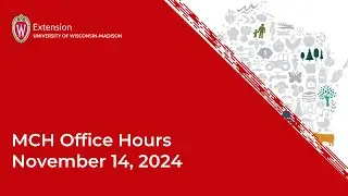 Maternal and Child Health (MCH) Office Hours (11/14/2024)