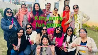 Kitty party fun game #kittygame #kittyparty 
