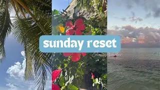 Sunday Reset Vlog: meal prep, BBQ, cleaning, and a little bit of beach!