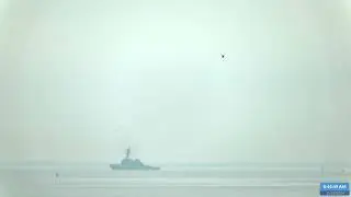 USS Mitscher and Submarine Pasadena