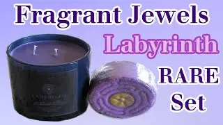 Labyrinth RARE Candle with Jewelry Inside - Fragrant Jewels Reveal