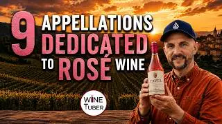 9 wine appellations dedicated to Rosé wines only!