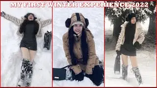 MY  FIRST WINTER EXPERIENCE 2022  @ BRASOV ROMANIA by: DENEZZA KEI