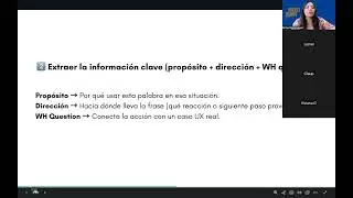 Vocabulario para hablar de  Ux Research en ingl&eacute;s