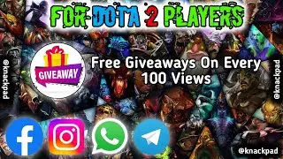 Free Giveaways for all DOTA 2 players