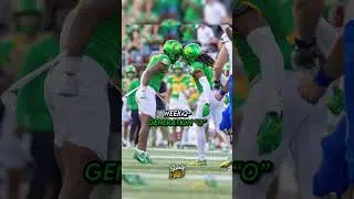 Every Jersey Oregon Wore At Home In 2024. #shorts