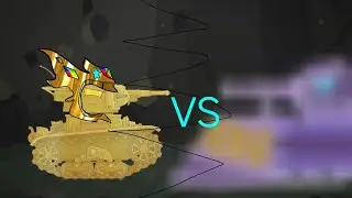 laberinto de la muerte: Megantranger e 200 vs t-26 /dibujos animados sobre tanques 