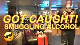 ПОПАЛИ ЗА ПРОВОЗ КОНТРАБАНДЫ АЛКОГОЛЯ НА КРУИЗНЫЙ СУДНО. Внимание: видео содержит ненормативную л...