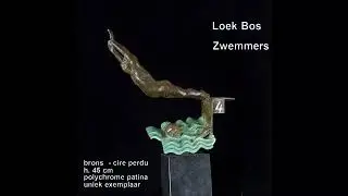 zwemmers loek bos galerie frank welkenhuysen www kunstexpert com