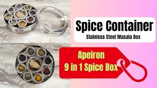 Unboxing Masala Box | Stainless steel Masala dabba | Spice Container |  Kharedibazar