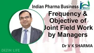 Frequency & Objective of Joint Field Work by Managers | Indian Pharma Business | Sales Management