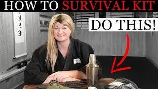 HOW TO Make Your Own SURVIVAL KIT / Bug Out Bag (Seizonjutsu) Ninja Survival Training Techniques