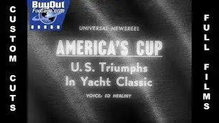 U.S. Triumphs In America's Cup Competition 1964