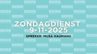Zondagdienst 9-11-2025 | RUACH Ministries Sittard