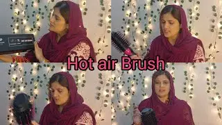 Hot air brush review l chicken red sauce pasta recipe l mera problem to solve ho gia