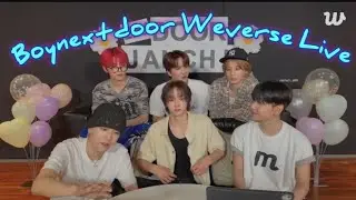 [ENG SUB]BOYNEXTDOOR WEVERSE LIVE  (30.5.25)2nd Anniversary🎉🎂#boynextdoor #taesan#jaehyun#leehan#BND