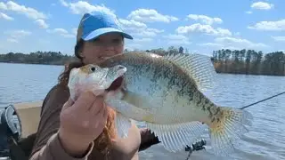 PRE-SPAWN Crappie Fishing, Fried 