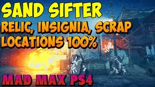 Mad Max - Sand Sifter Insignia, Scrap, and Project Parts Locations - Gameplay