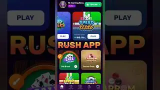 RUSH APP से GAME खेलकर पैसे कमाओ || RUSH APP SE PAISE KAISE KAMAYE
