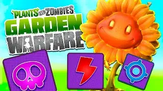 ¡4 ALARDES CON UNA GIRASOL! - Plants vs Zombies Garden Warfare 1 - PvZ GW1