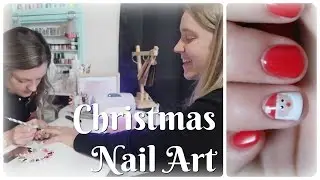 Christmas Nail Art! (Vlogmas - Day 12) || JessChillinAbout