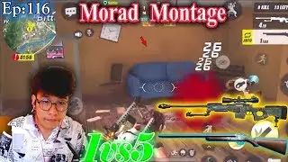 1vs5 Easy!!Morad Random kill  Highlight||Rules Of Survival 2019, MORAD king oy solo : Ep116