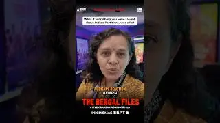 Audience Reactions from Raleigh.. The Bengal Files #vivekagnihotri #shorts